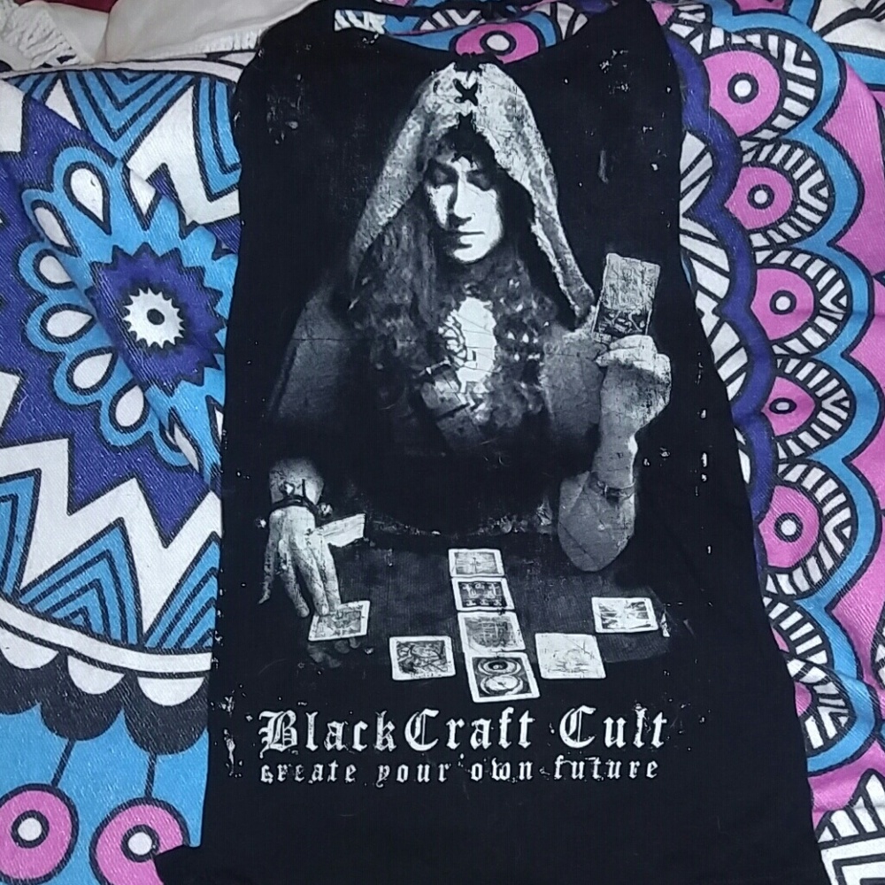 Blackcraft Cult low ✂ back tank top